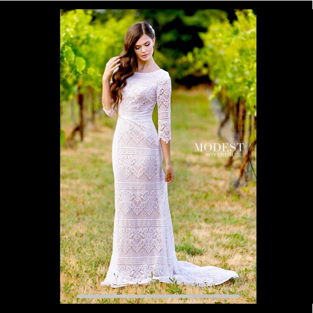 NWT Mon Cheri WEDDING DRESS